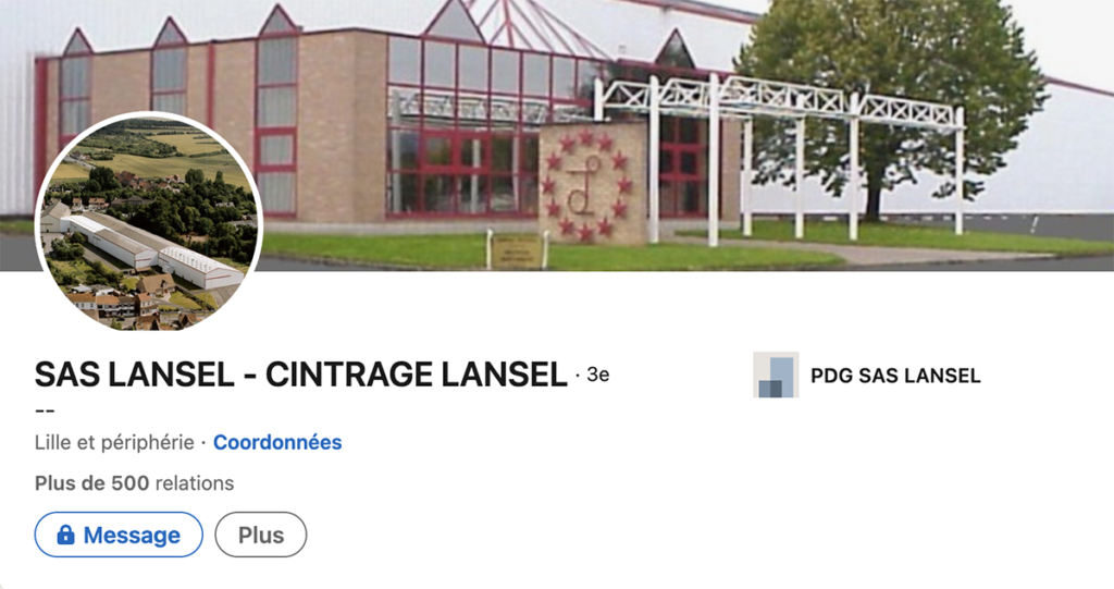 Cintrage Lansel hauts de France